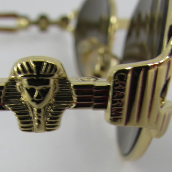 NOS / NWT Vintage Charme Attiva Egyptian Pharaoh 7536 207 Designer Sunglasses main image 8